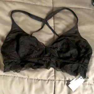 NWT black Aerie bralette